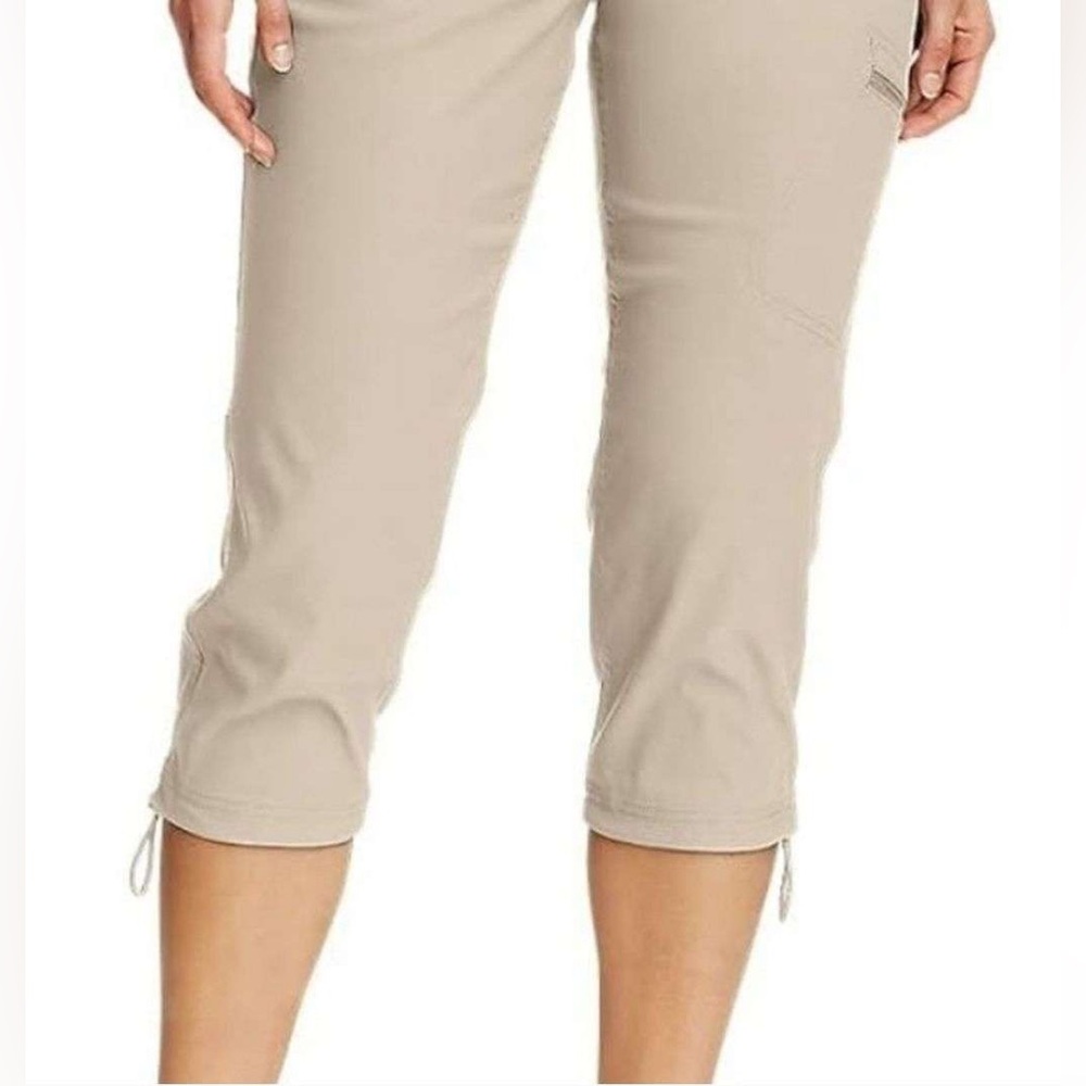 Eddie Bauer Mid-rise Capri Pants, color: Pumice - Picture 2 of 4